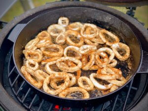 photo of Salt and Pepper Squid in a pan
