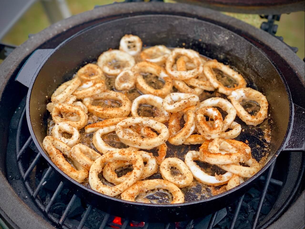 Salt and Pepper Squid - Meat Smoke Fire