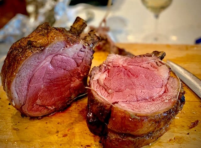 Roast Rib of Beef - Meat Smoke Fire
