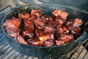 Pork belly burnt ends