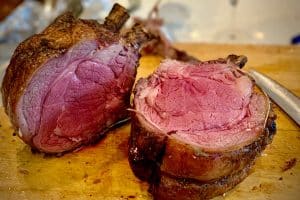 Rib of beef photo of Rib of beef on a board