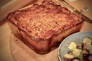 Photo of cooked Shepherds Pie