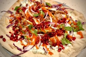 picture of Lamb kebab ready to eat