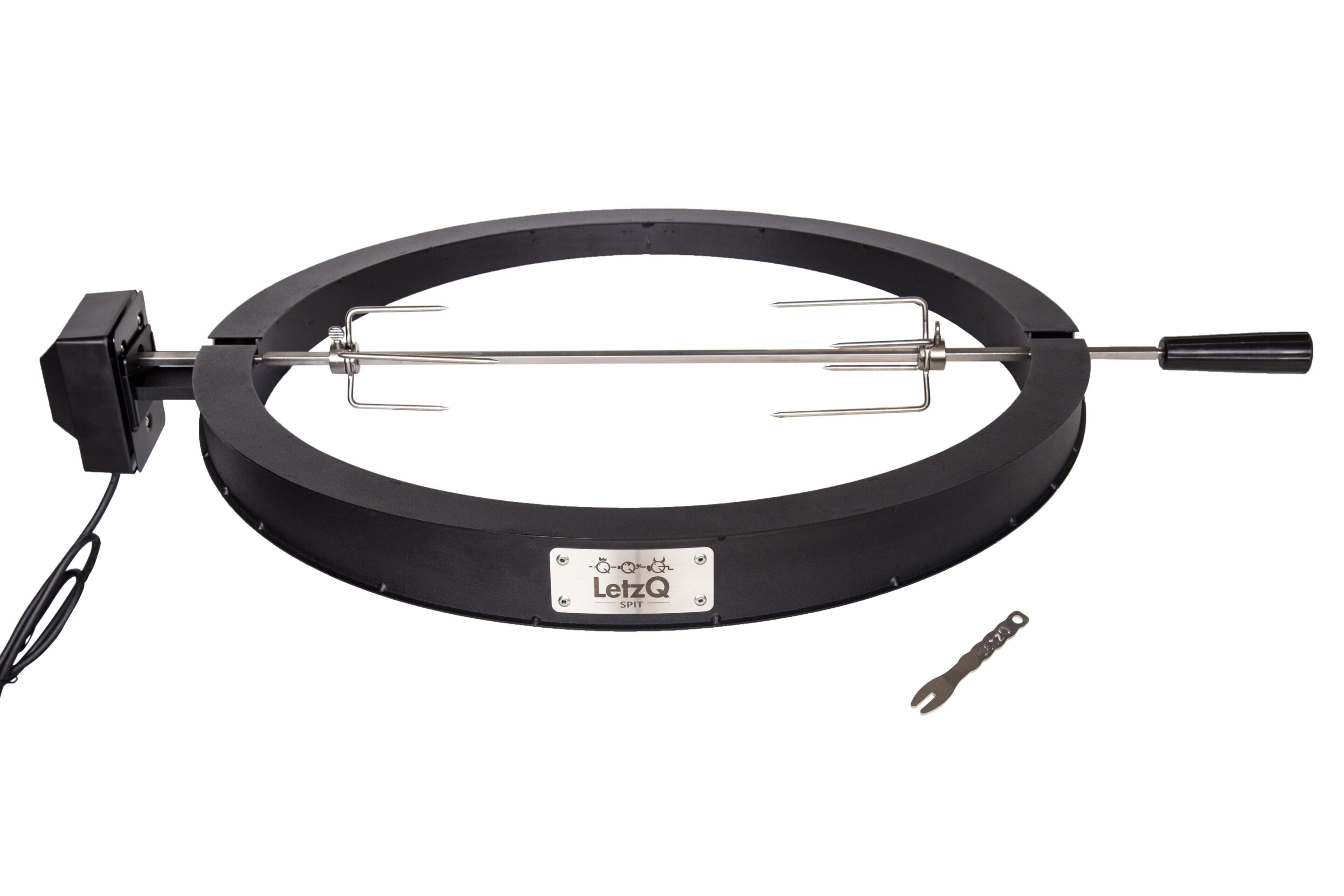 LetzQ Spit Rotisserie for Big Green Egg