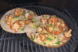 Buffalo Cauliflower Flat Breads