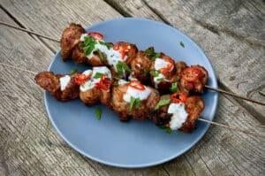 Chicken souvlaki