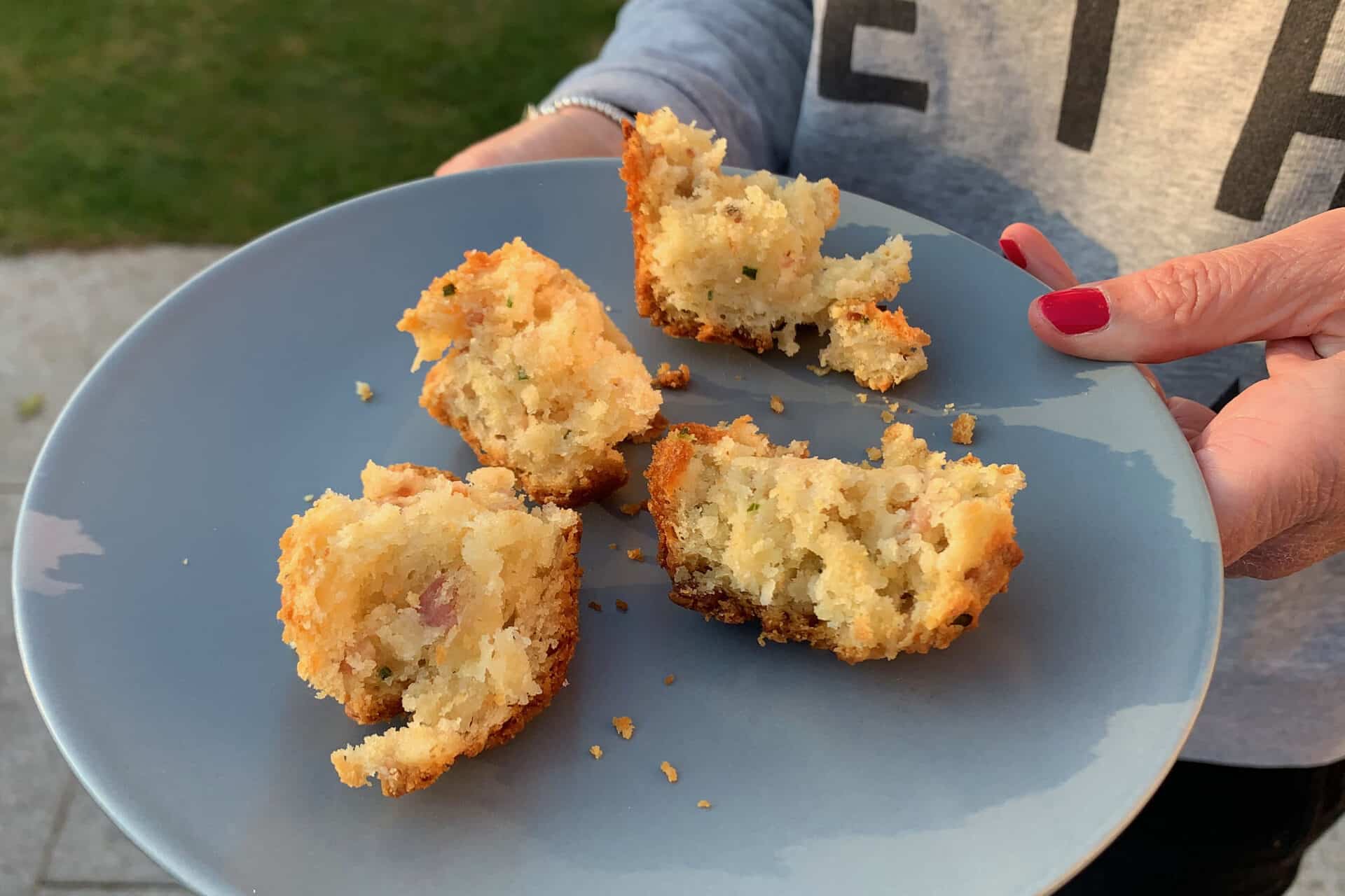 Cheese and bacon scones