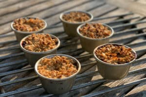 Mini Apple Crumble