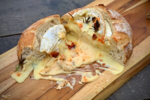 Baked camembert