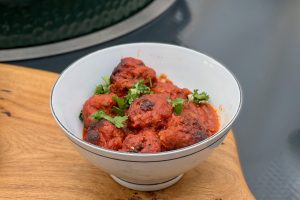Photo of Spiced Italian Meatballs in a bowl