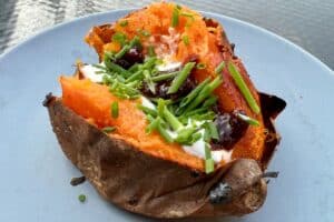 photo of Chipotle Sweet Potato on a plate