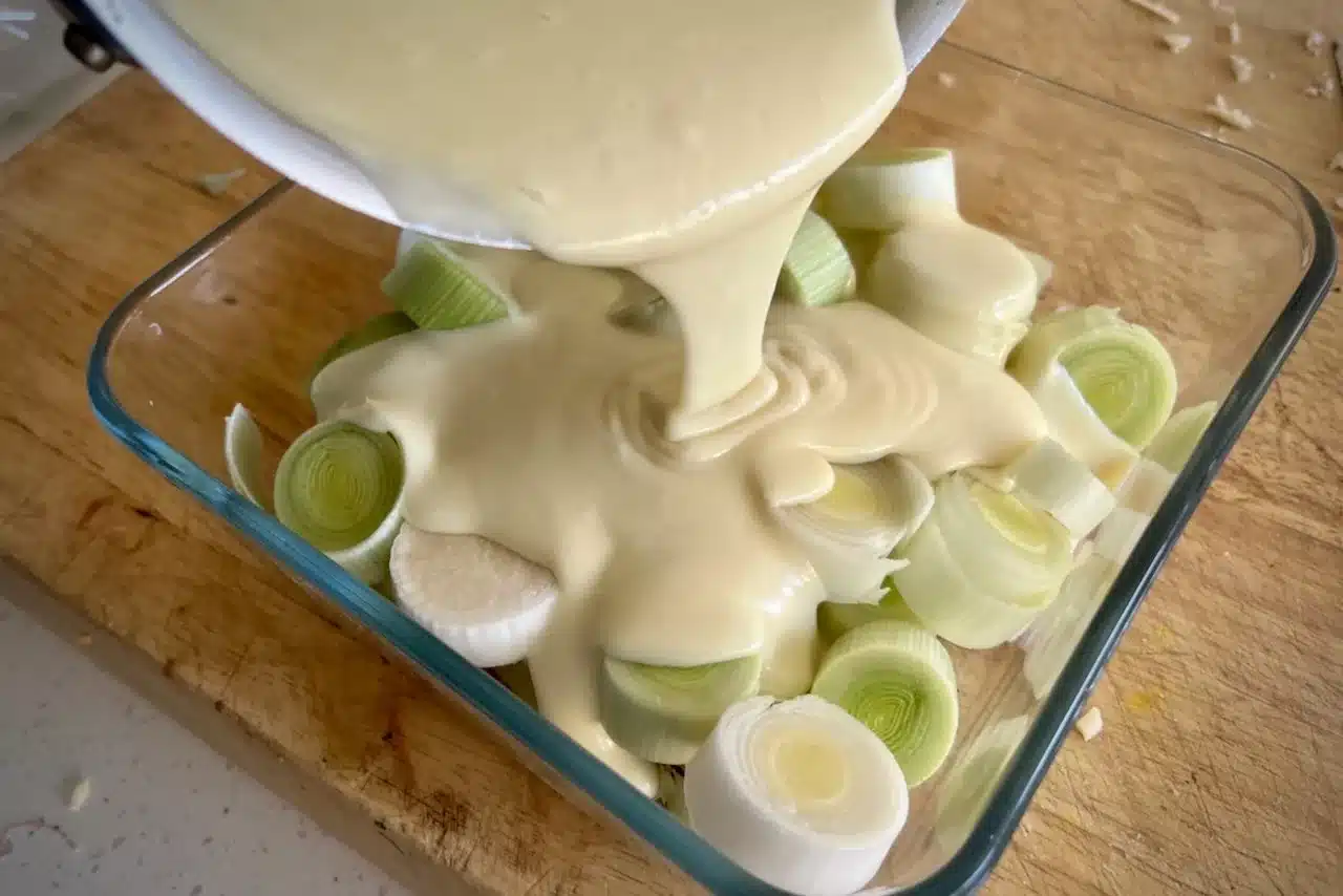Cheesy Leek