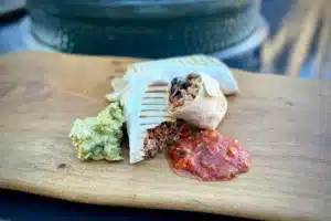 Beef chilli burritos