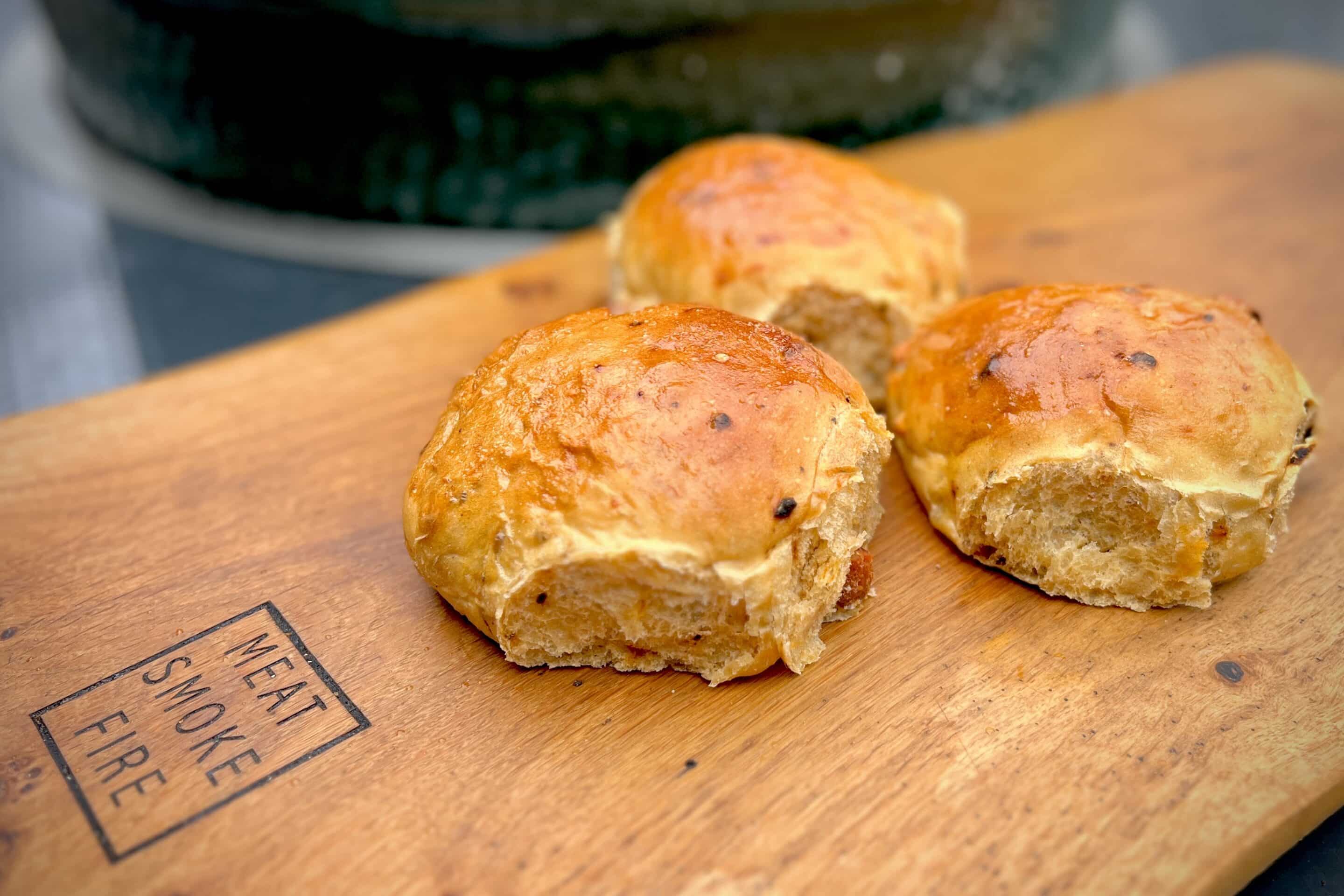 Chorizo and Onion Rolls - Meat Smoke Fire