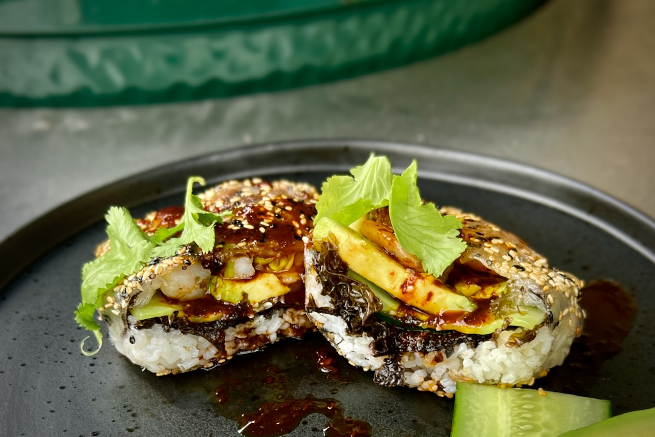 Crispy Rice Paper Wraps - Meat Smoke Fire