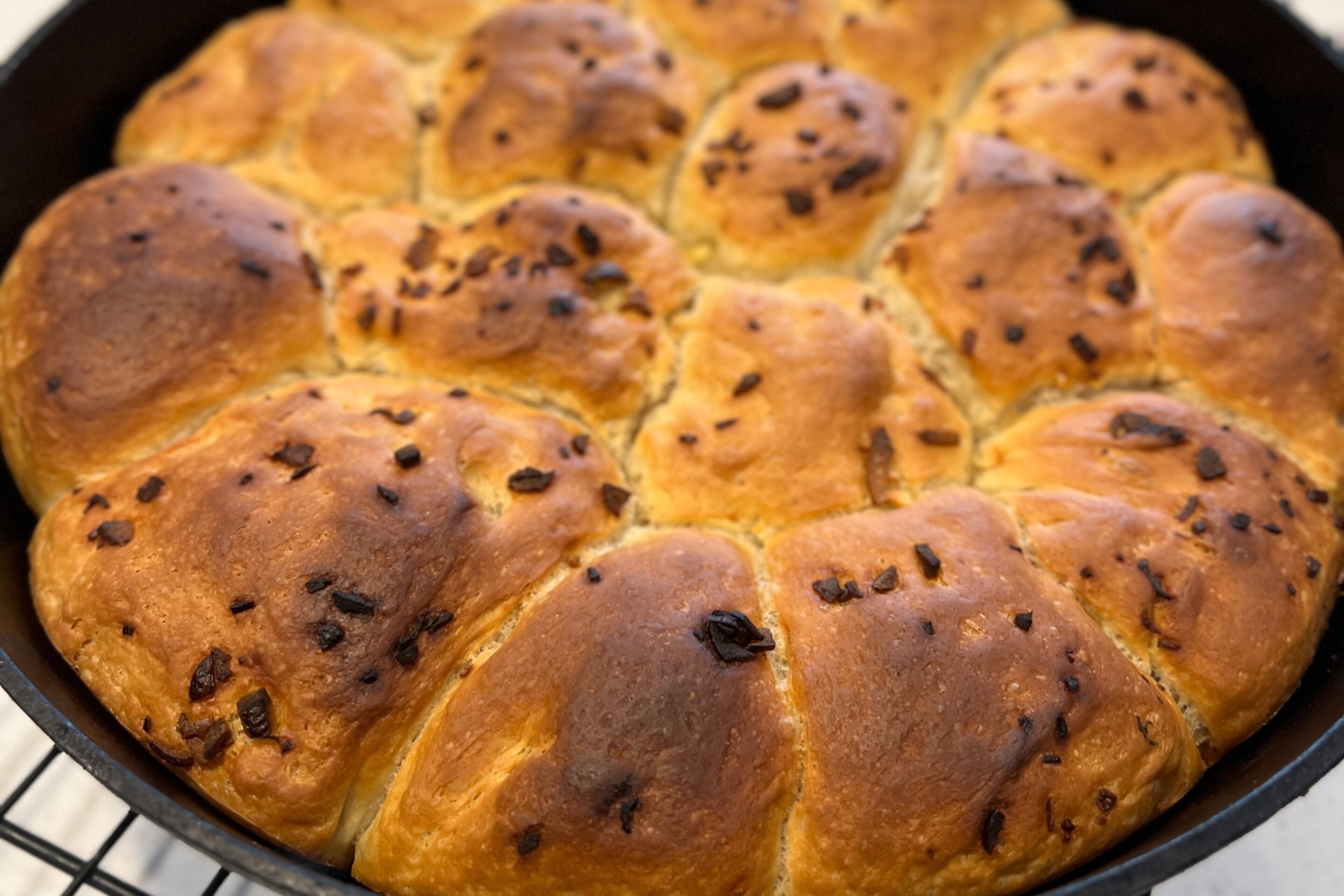 Tear and Share Garlic Bread - Meat Smoke Fire