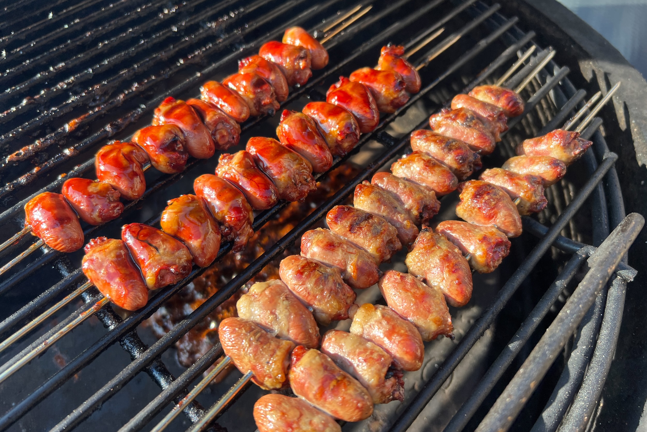 Chicken Heart Skewers