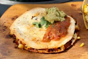 Potato and Chorizo Quesadilla