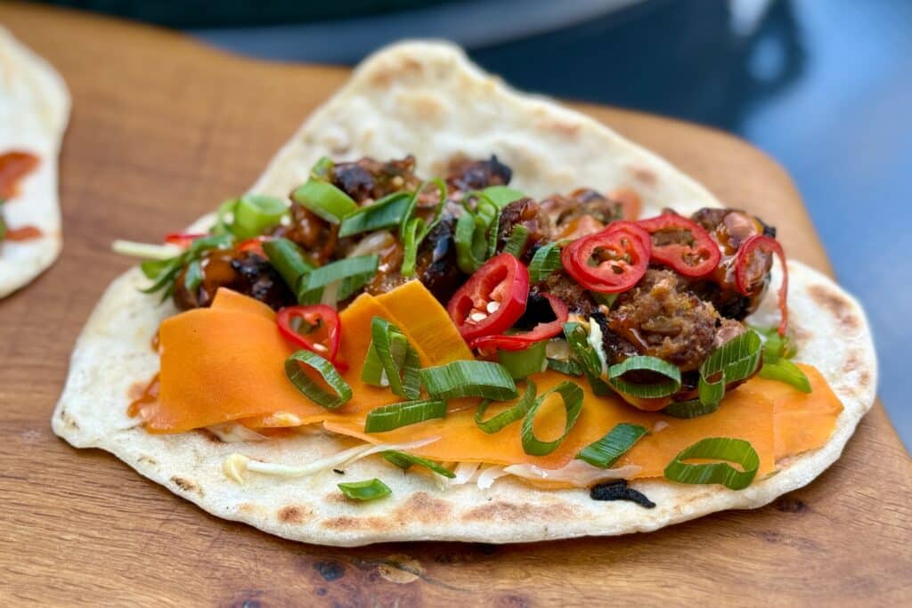 Nic's duck kebabs
