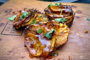 Bombay potato stacks
