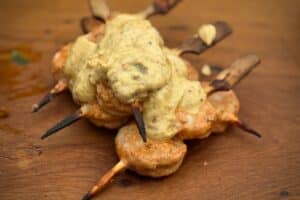 Indian Spiced Grilled Prawns