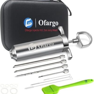 Meat Injector product picture showing case and contents